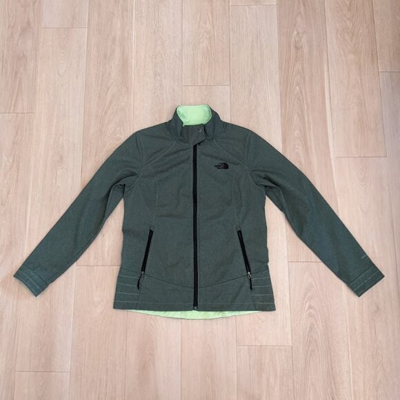 The North Face Women's Calentito 2 Jacket Sz L Laurel Wreath Green Heather - Picture 6 of 13